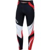 низ комбинезона Sportful Worldloppet 3 Race Tight чёрно-красно-белые